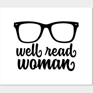 Well Read Woman Posters and Art